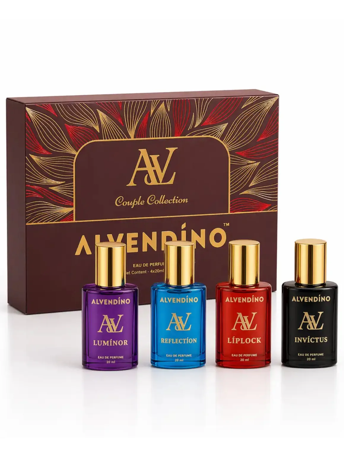 Couple Collection Luxury Gift Set for Couple - 4×20ml
